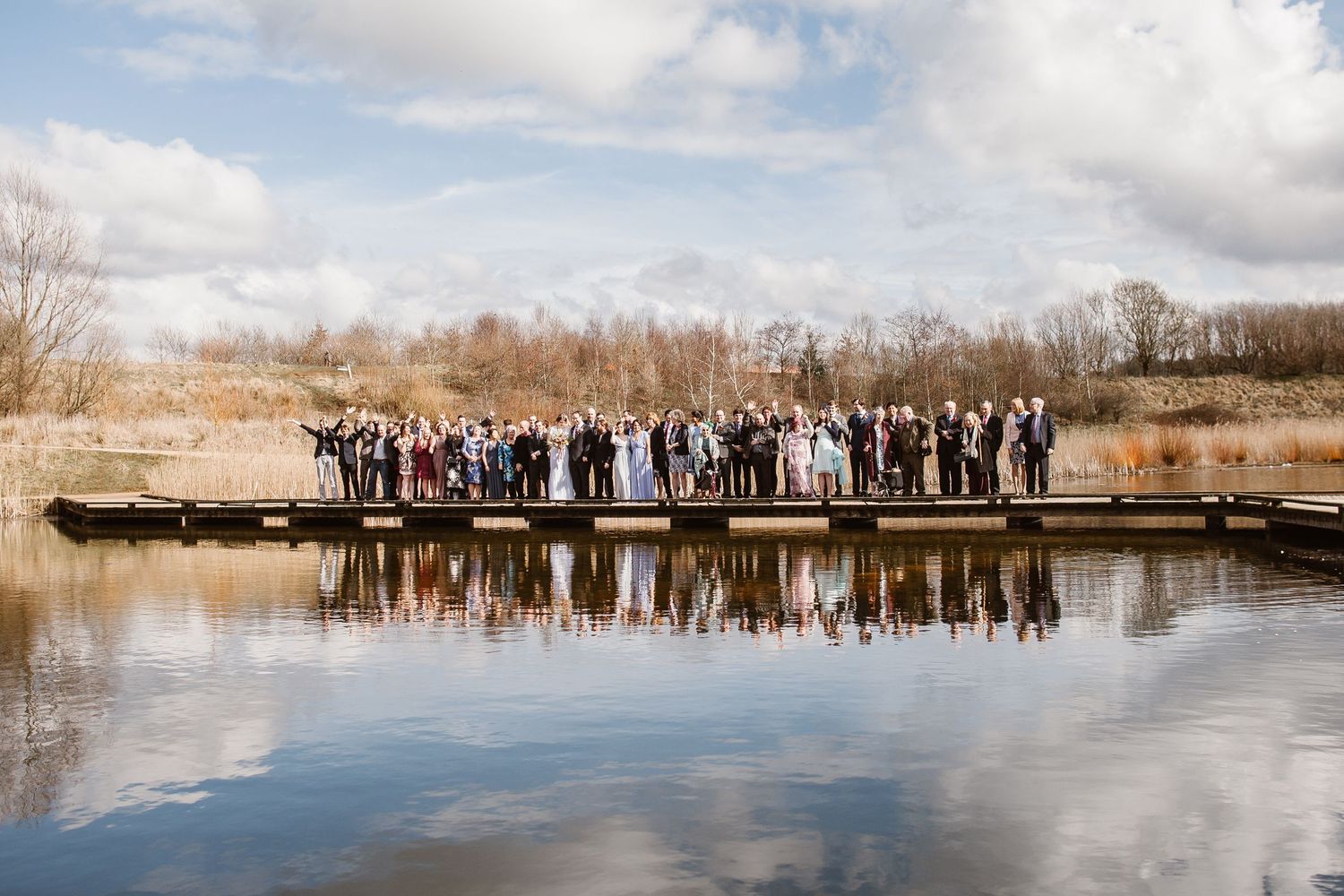 brockholes nature reserve wedding photography