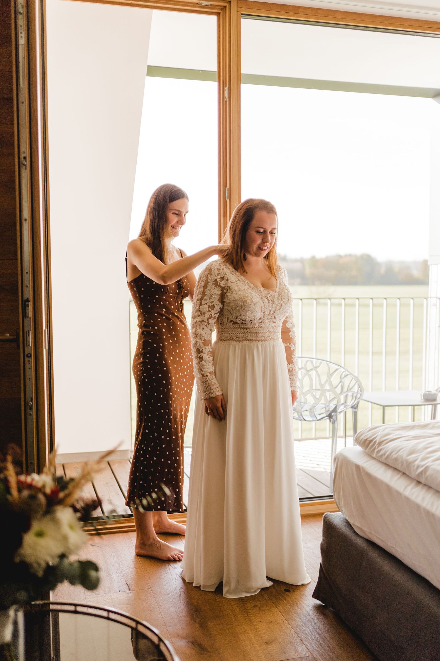 Lenderstuben, Hotel, Balzhausen, Getting Ready, Hochzeitsfotografin, Ramona Maier