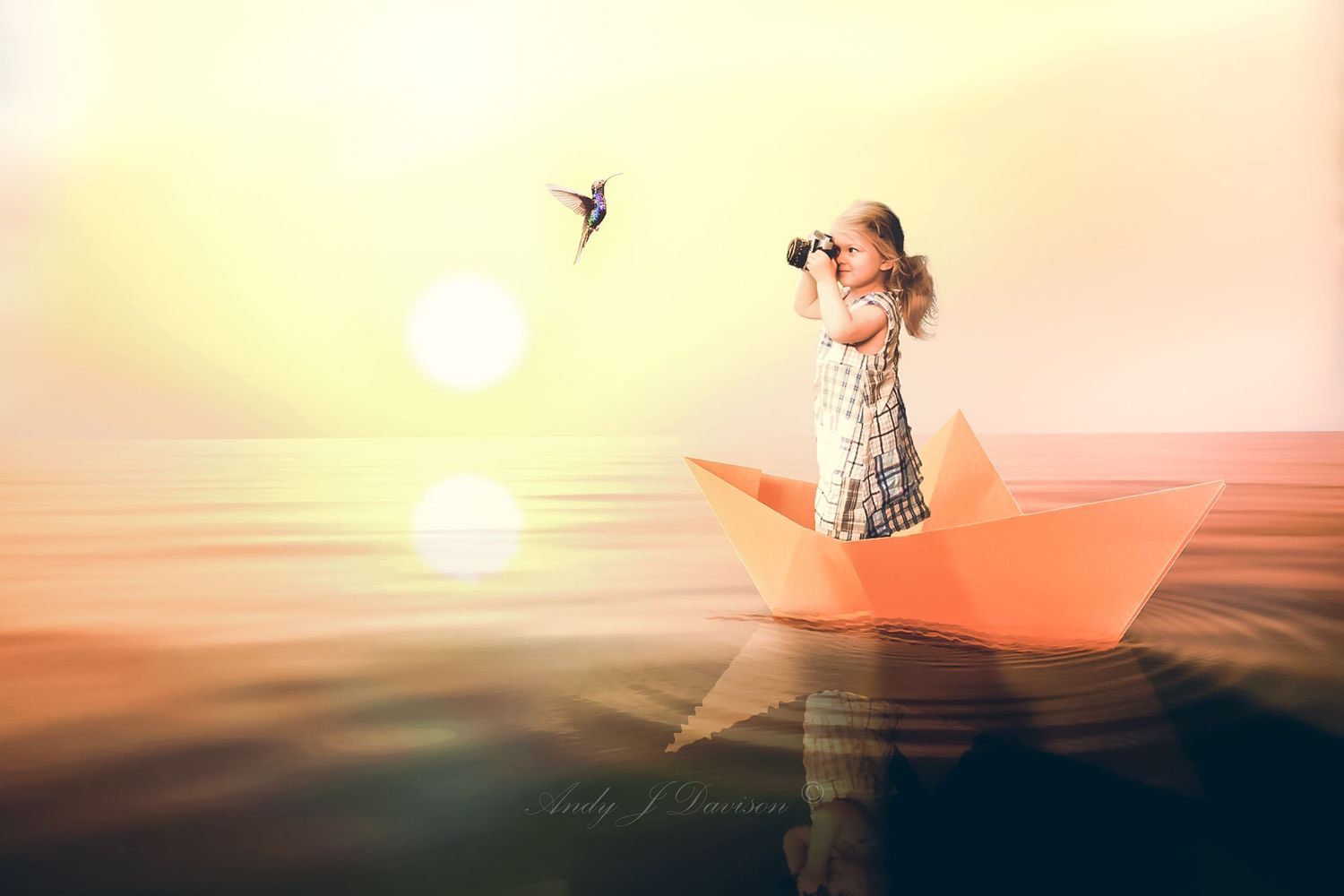 Girl Hummingbird