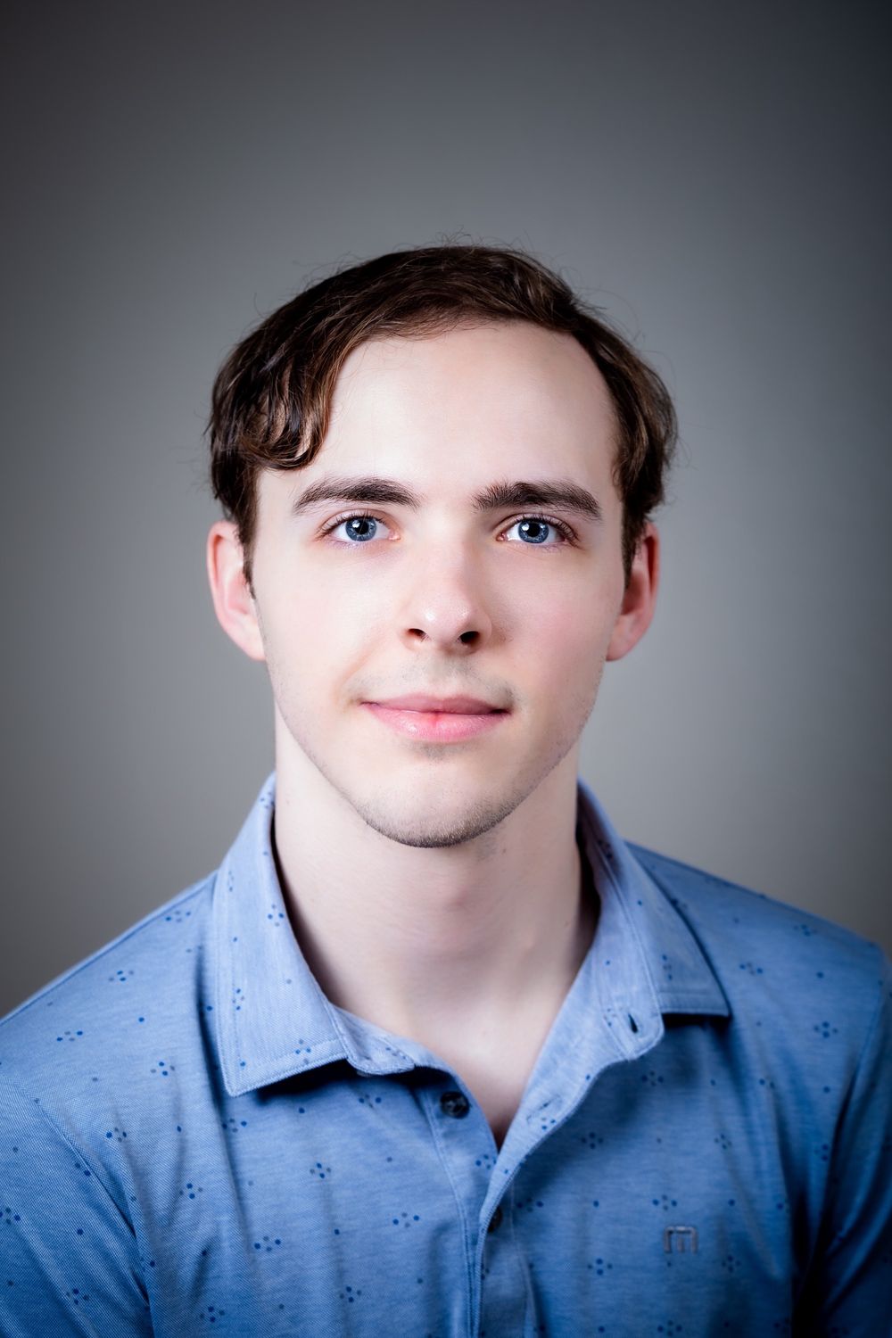 A Headshot of a young white male.