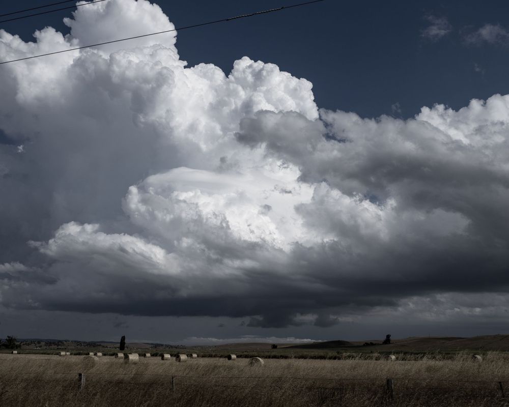 postcards, clouds, landscape