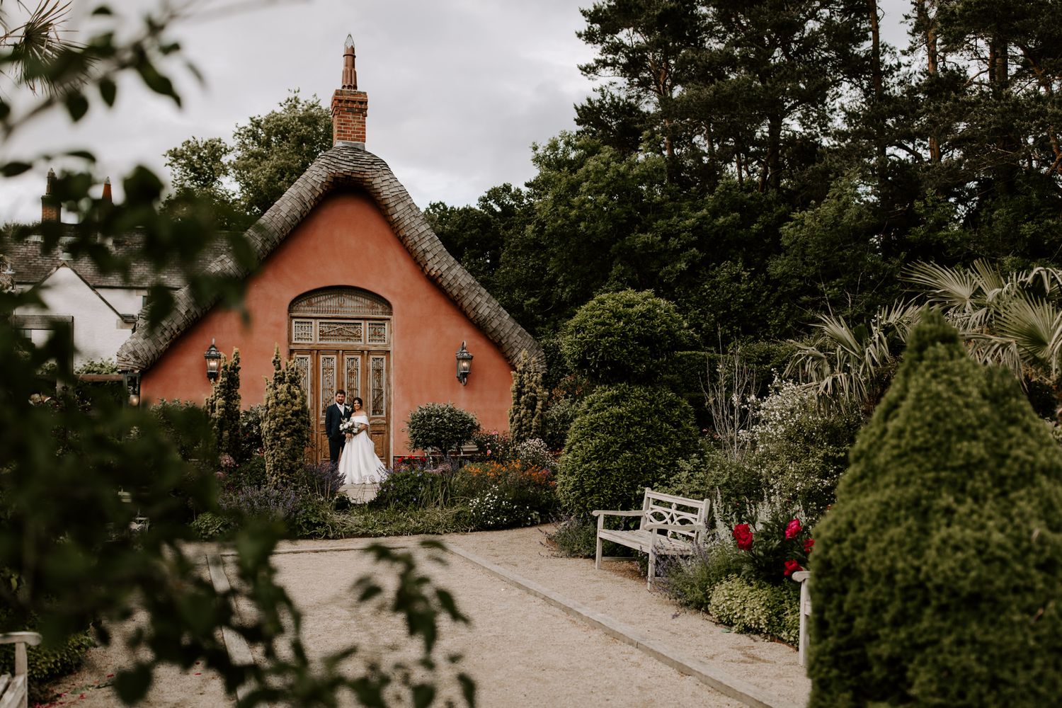 Wedding Couple at Northumberland venue