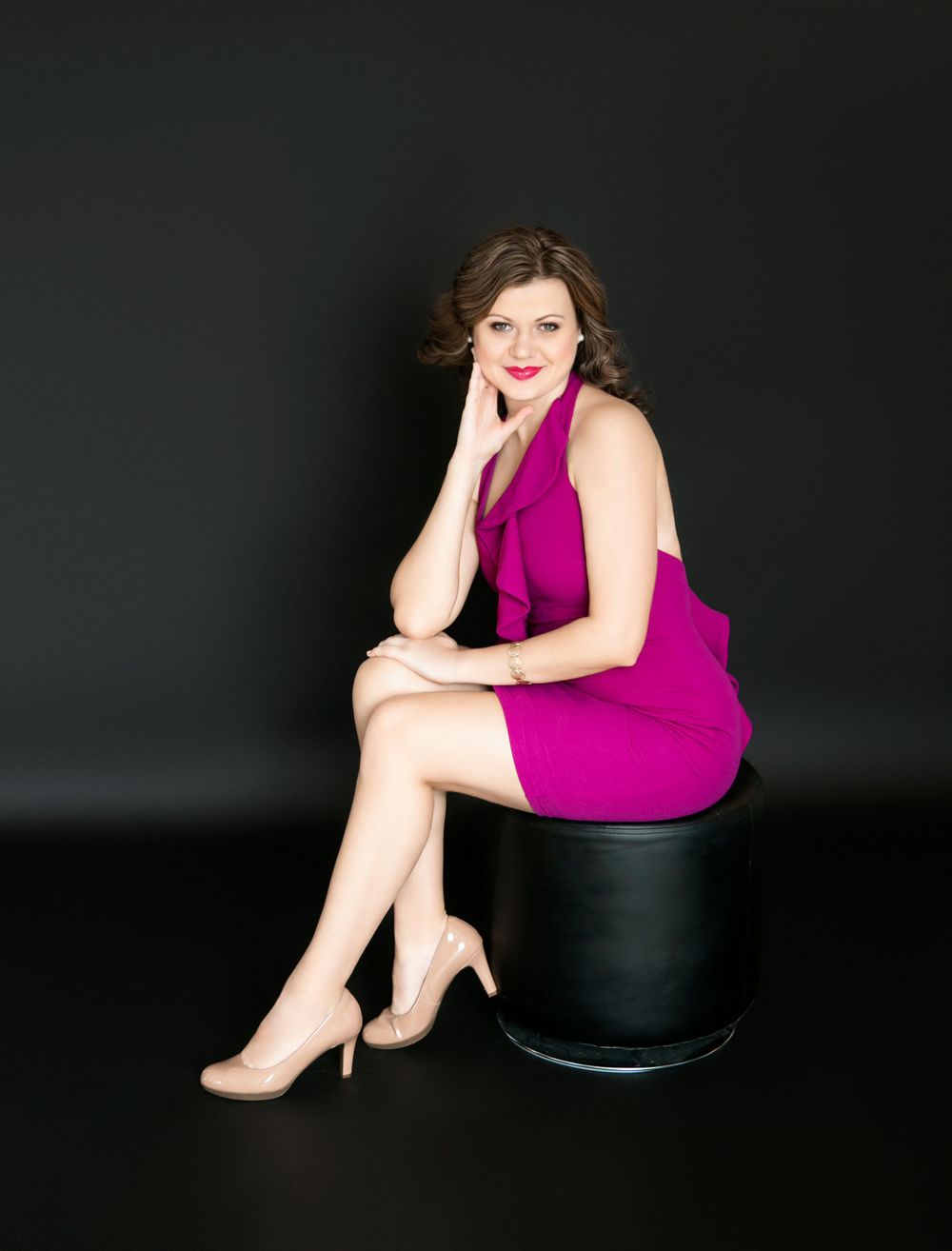 Striking studio portrait of a woman by Imageana in Bradenton-Sarasota — capturing beauty, confidence, and authentic feminine expression.