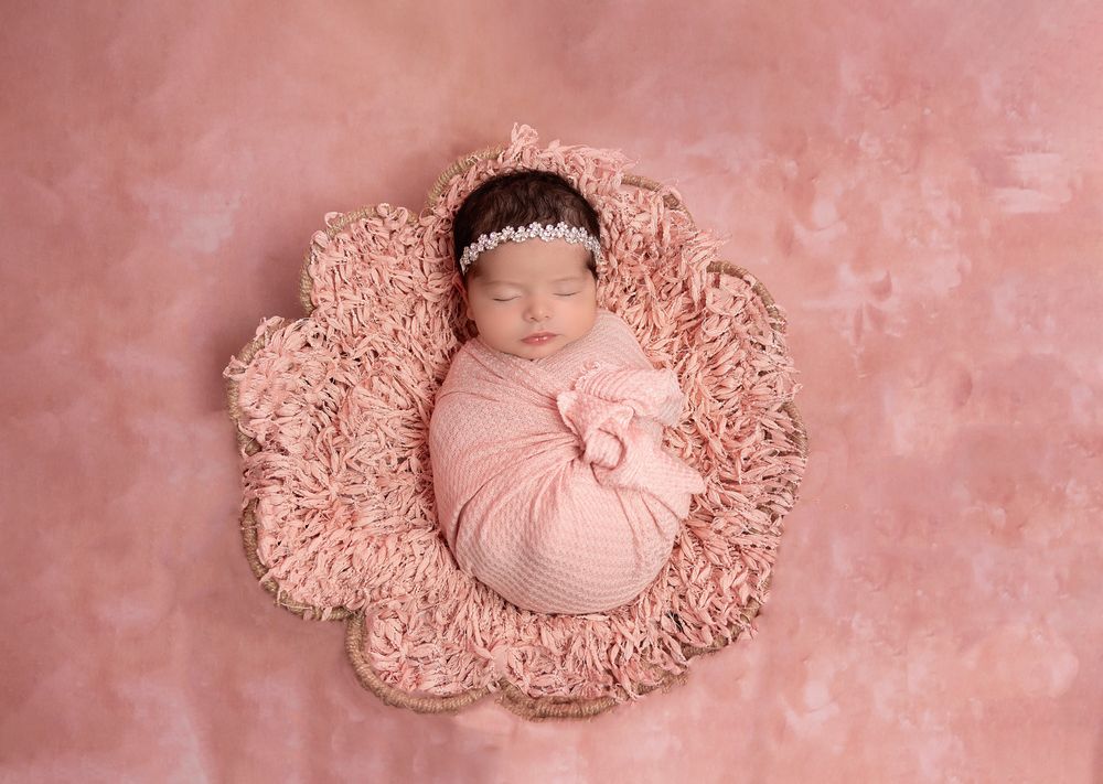Baby Girl Newborn Photo - Baby Pink - Dawn Talia Photography - Port Chester, NY