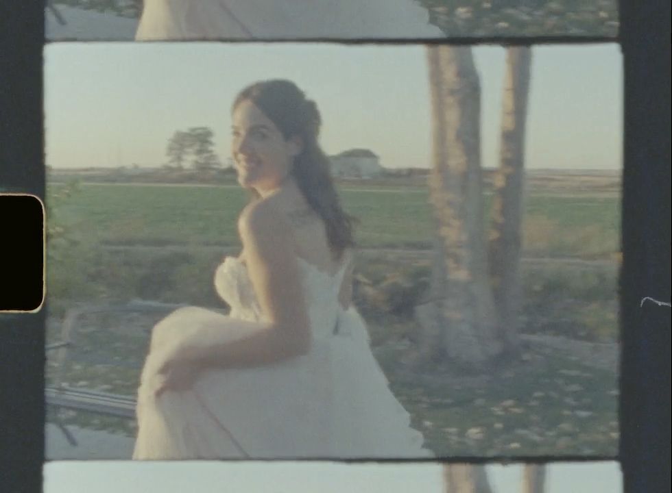 still image from a super 8 video idaho