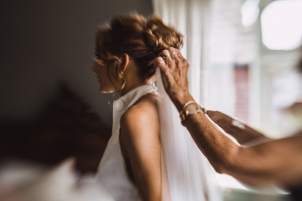 Wedding Veil shot by Rose and Rainbow Photography