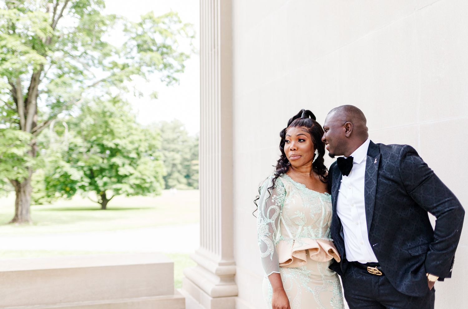 Portrait of a man an woman during an anniversary session in Hyde Park,NY Danielle Lauren Photography | Hudson Valley, NY