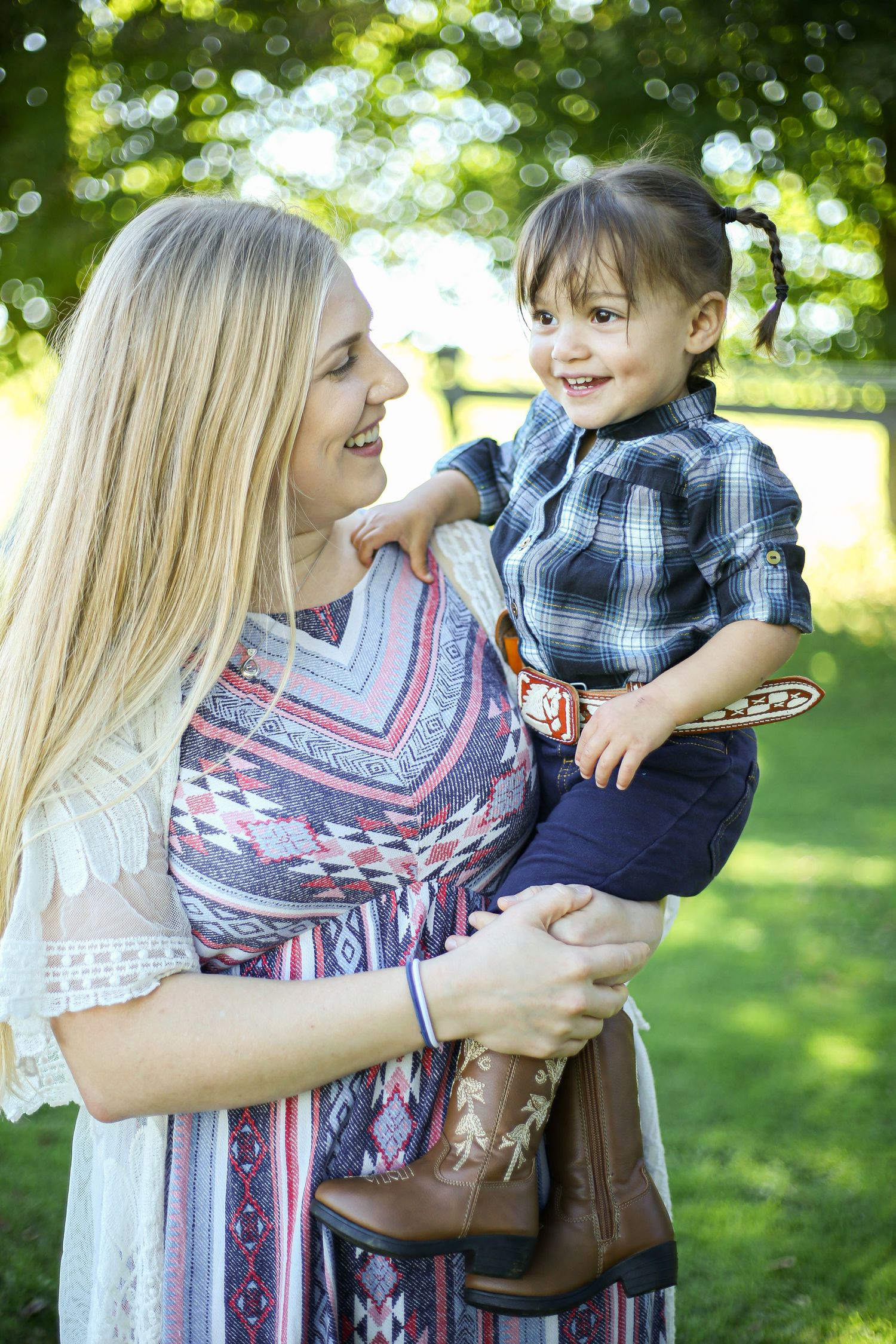 mom and daughter birthday photo in Lapeer, NY