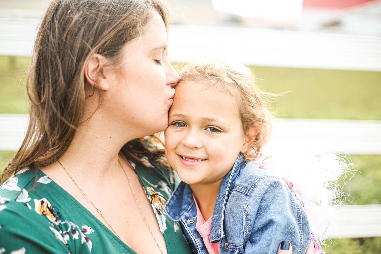mom and daughter maternity portrait in Homer, NY