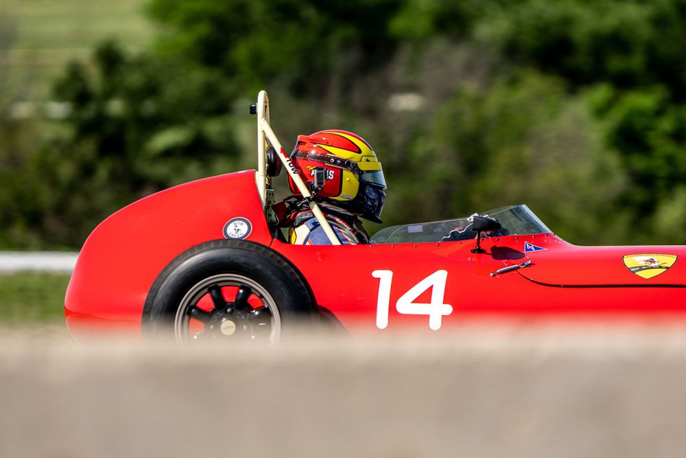 Tom Atlas racing in CVAR at Eagles Canyon Raceway