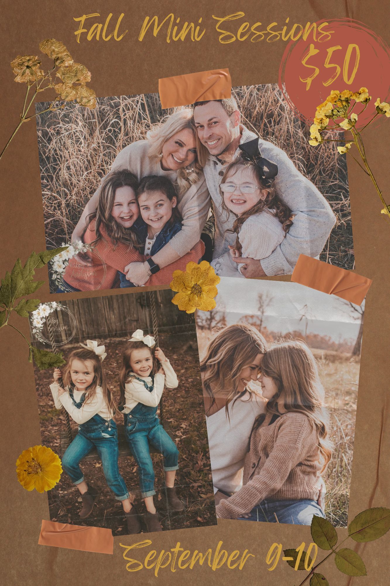 Fall Mini Sessions