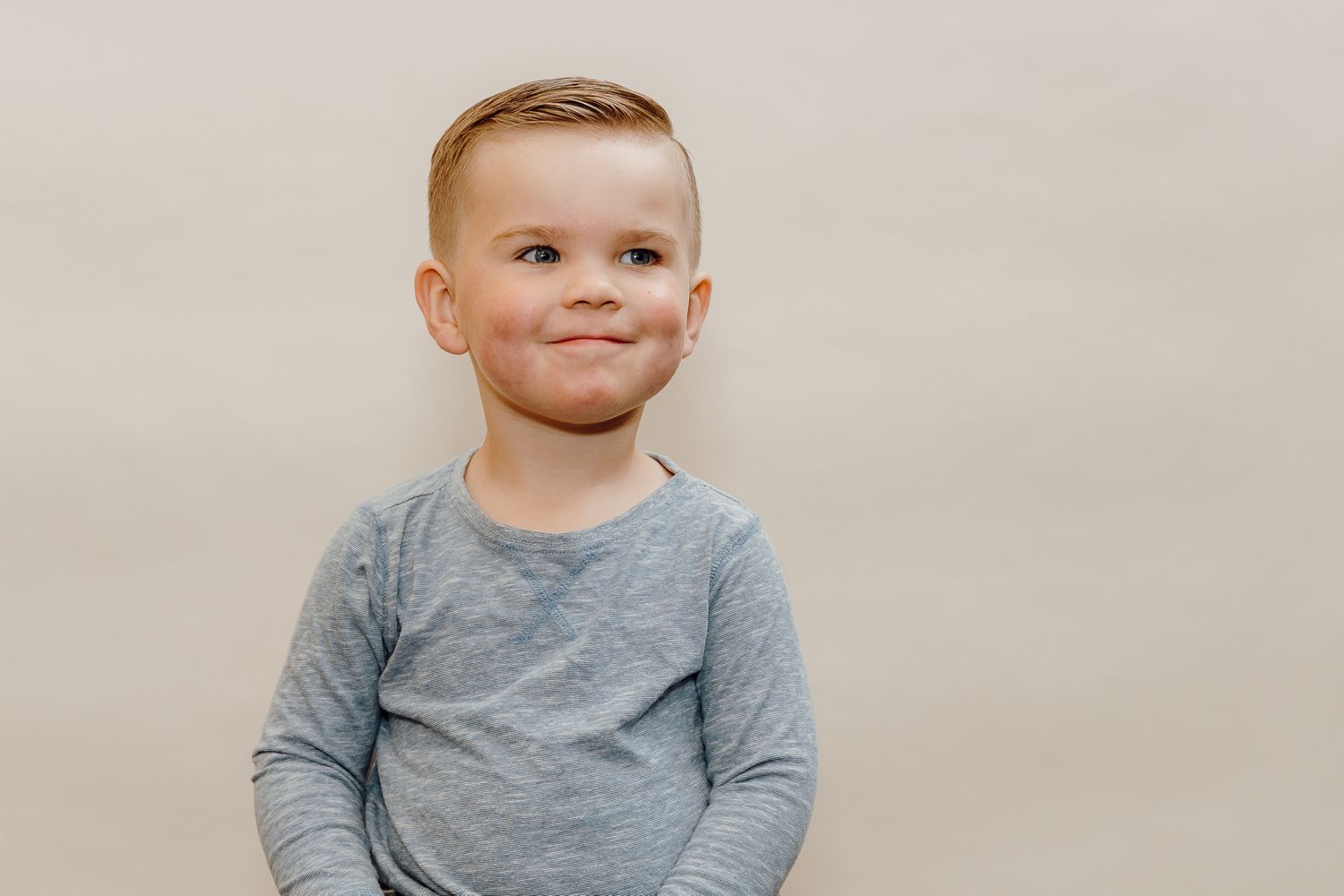 Handsome, cheeky, full of life, that's how I would describe him!
