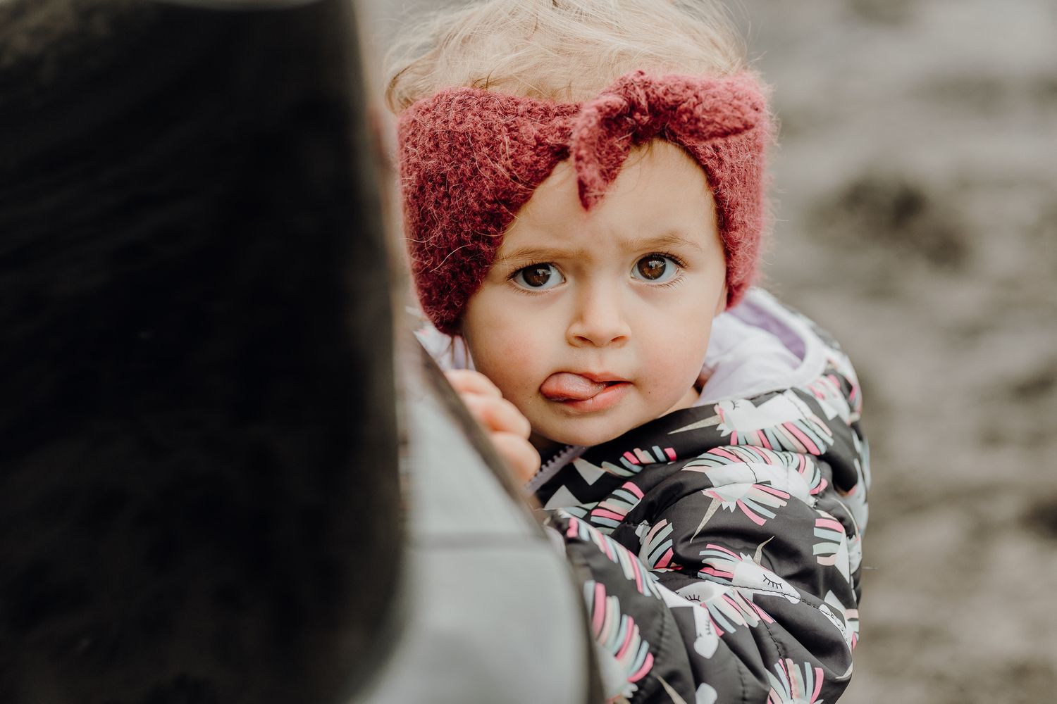 The expressions of a toddler are always gorgeous!