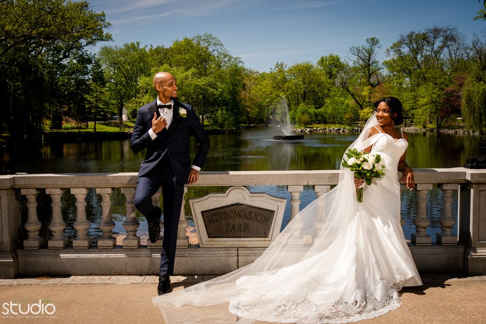Mindowaskin Park wedding in westfield