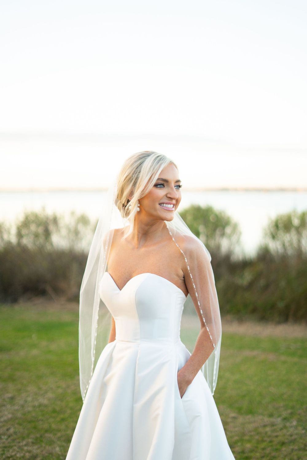 Crystal Coast Country Club Bridal Portraits