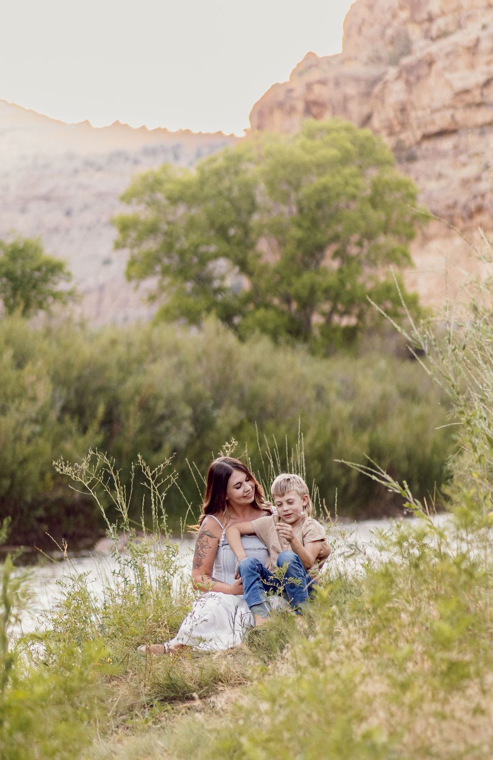Mom and Son