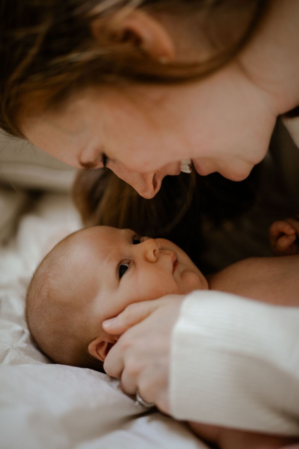 Mother with newborn. Photo by Samantha Bateman.