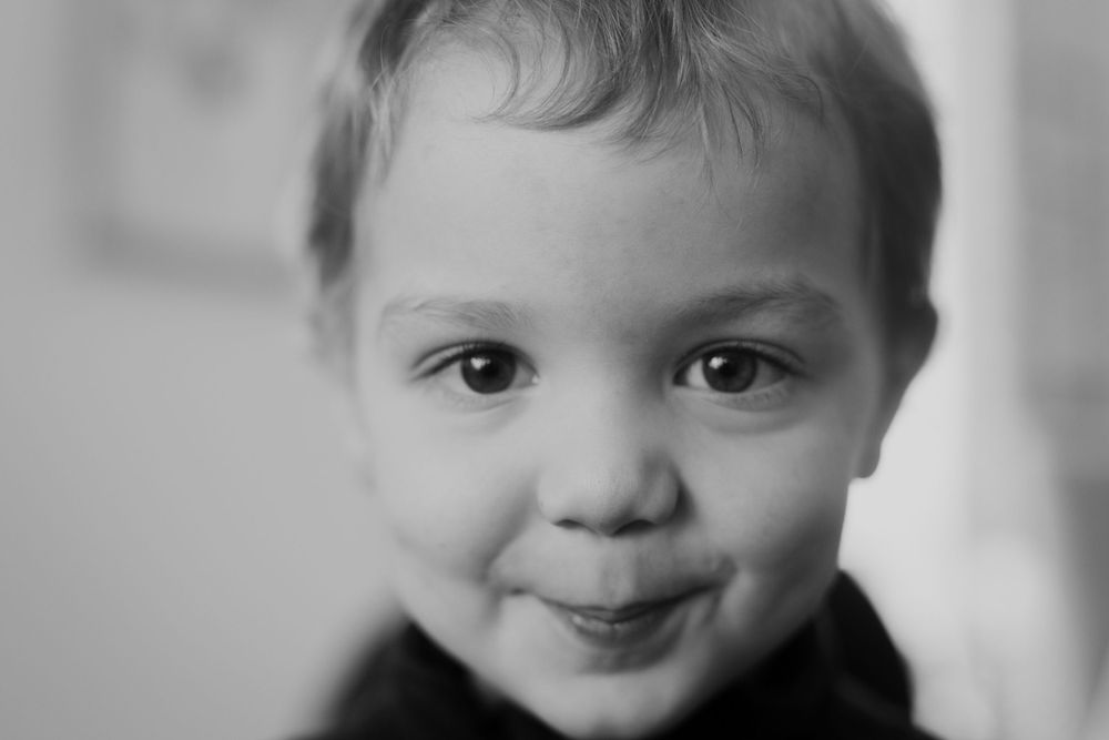 Young toddler son. Photo by Samantha Bateman.