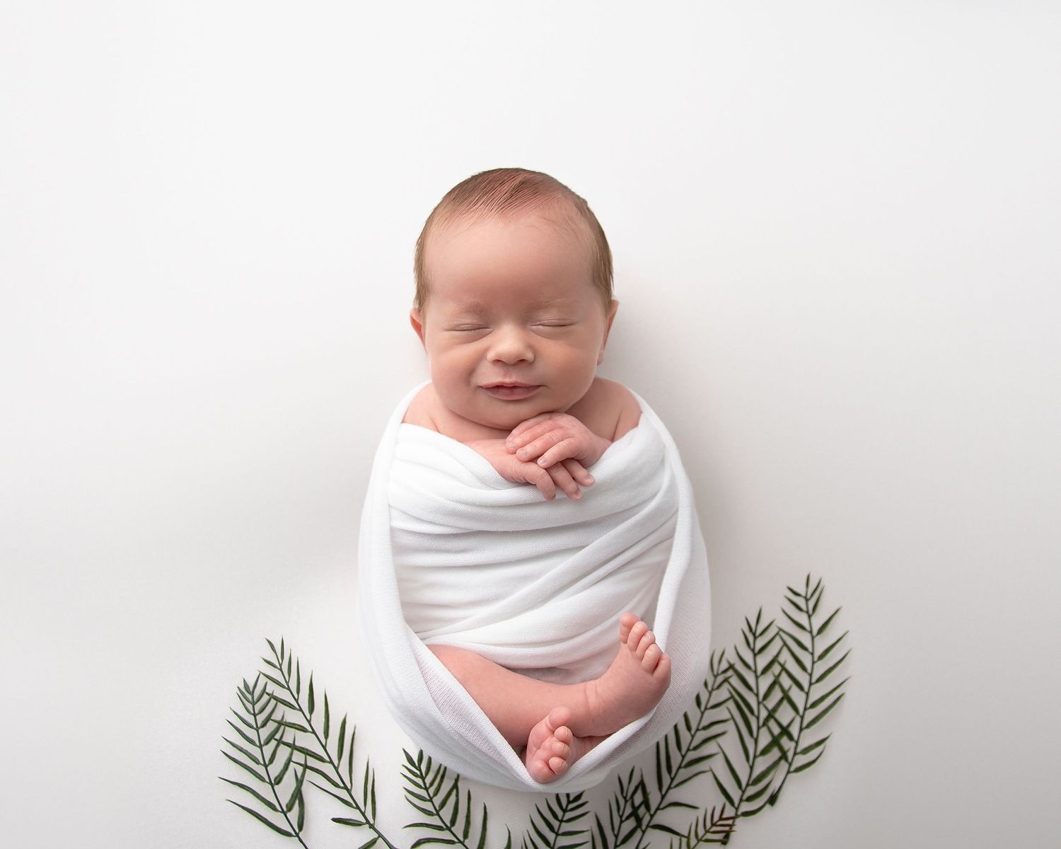 Newborn Session Cleveland Ohio Smile