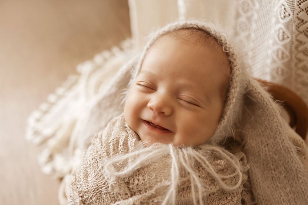 Sweet baby in the studio in our new boho setup