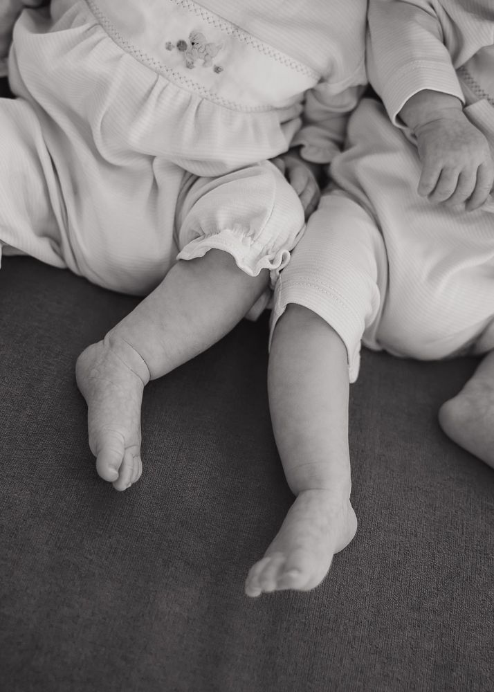 Precious in-home family portrait session in Charlotte, NC