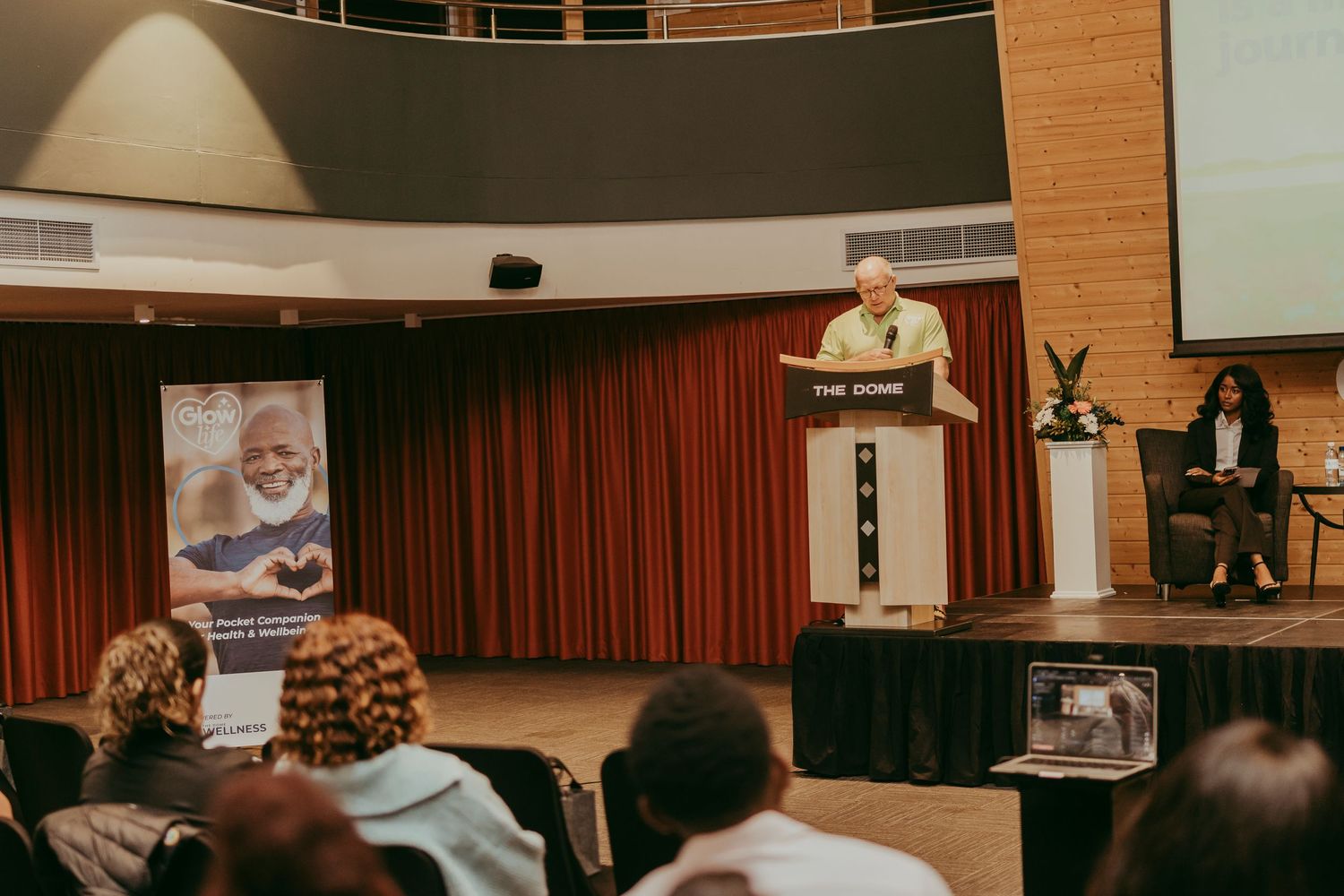Glow Life Initiative launch event, supported by NMC and MTC Dome as partners, highlighting a new collaborative effort