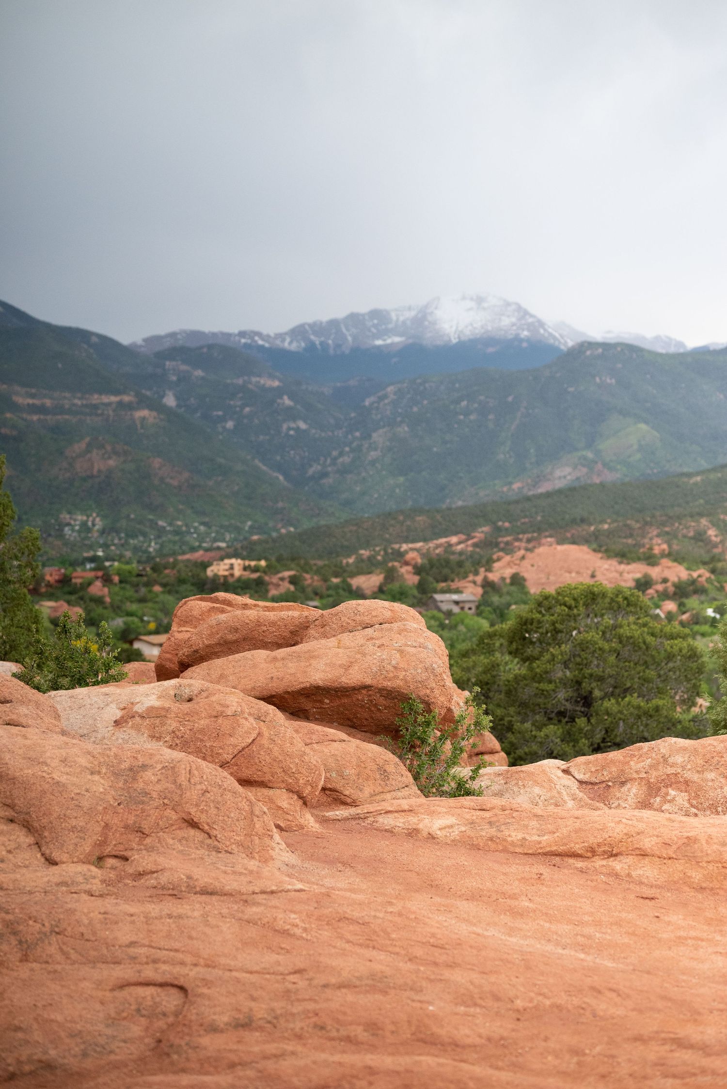 Scouting for a family photoshoot at Garden of the Gods
