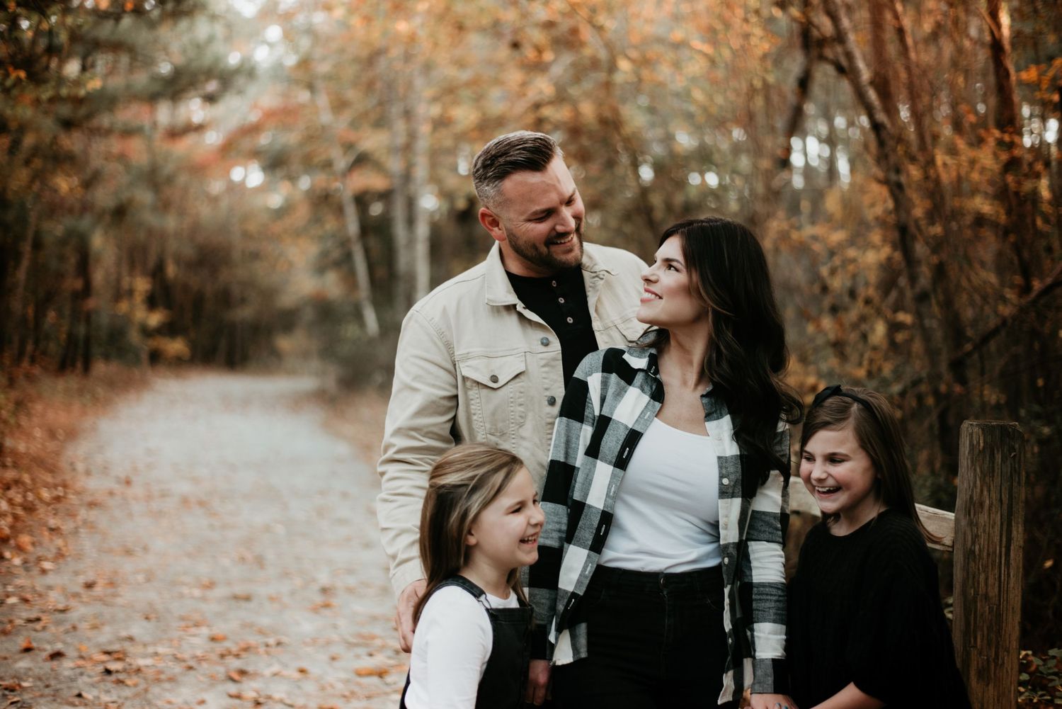 Anderson Creek, North Carolina Fall Family Portrait