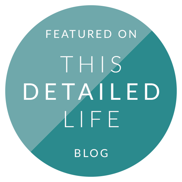 Badge: Featured on This Detailed Life Blog