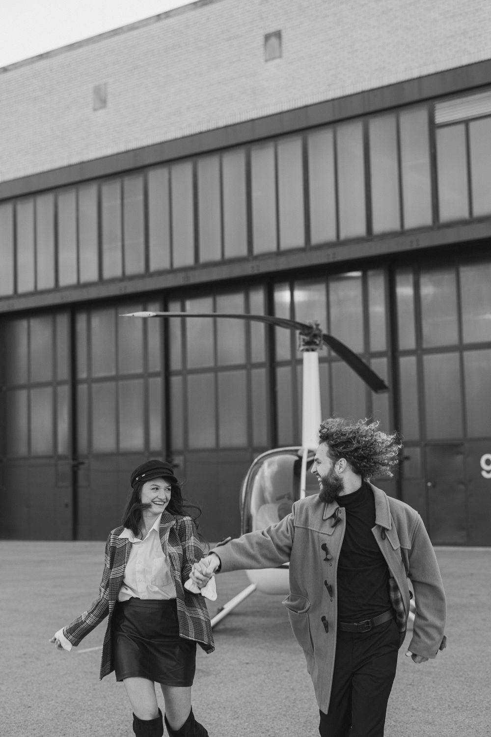 Engagement photo session in Michigan capturing genuine moments of love and connection