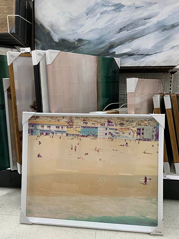 Beach print for sale at Target stores
