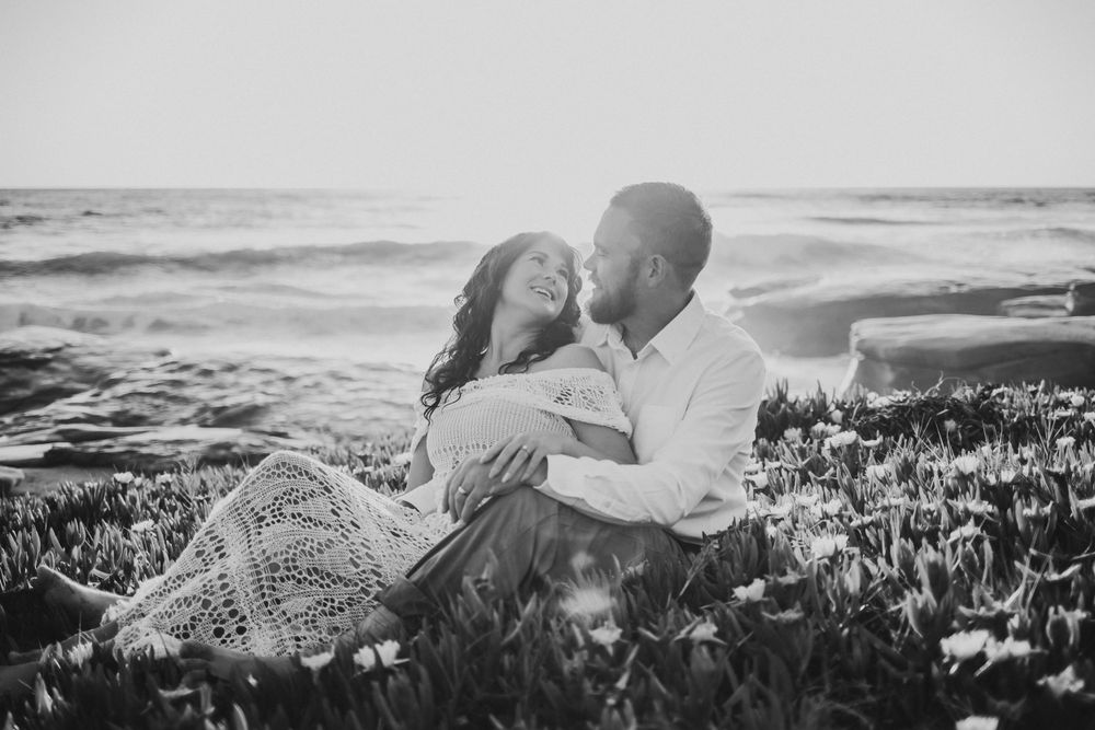 Beach couples session