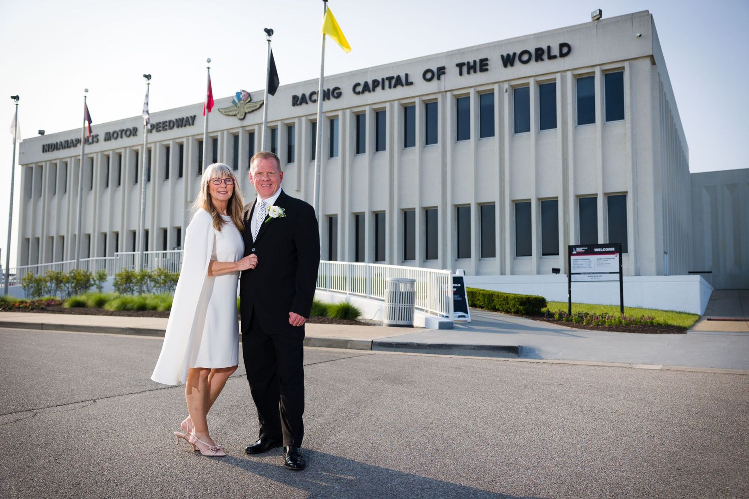 Intimate wedding at the IMS