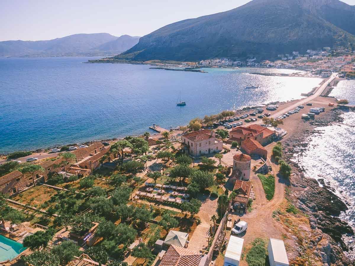 Μονεμβασια , Monemvasia drone photo