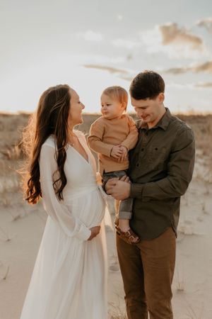nj beach maternity photos