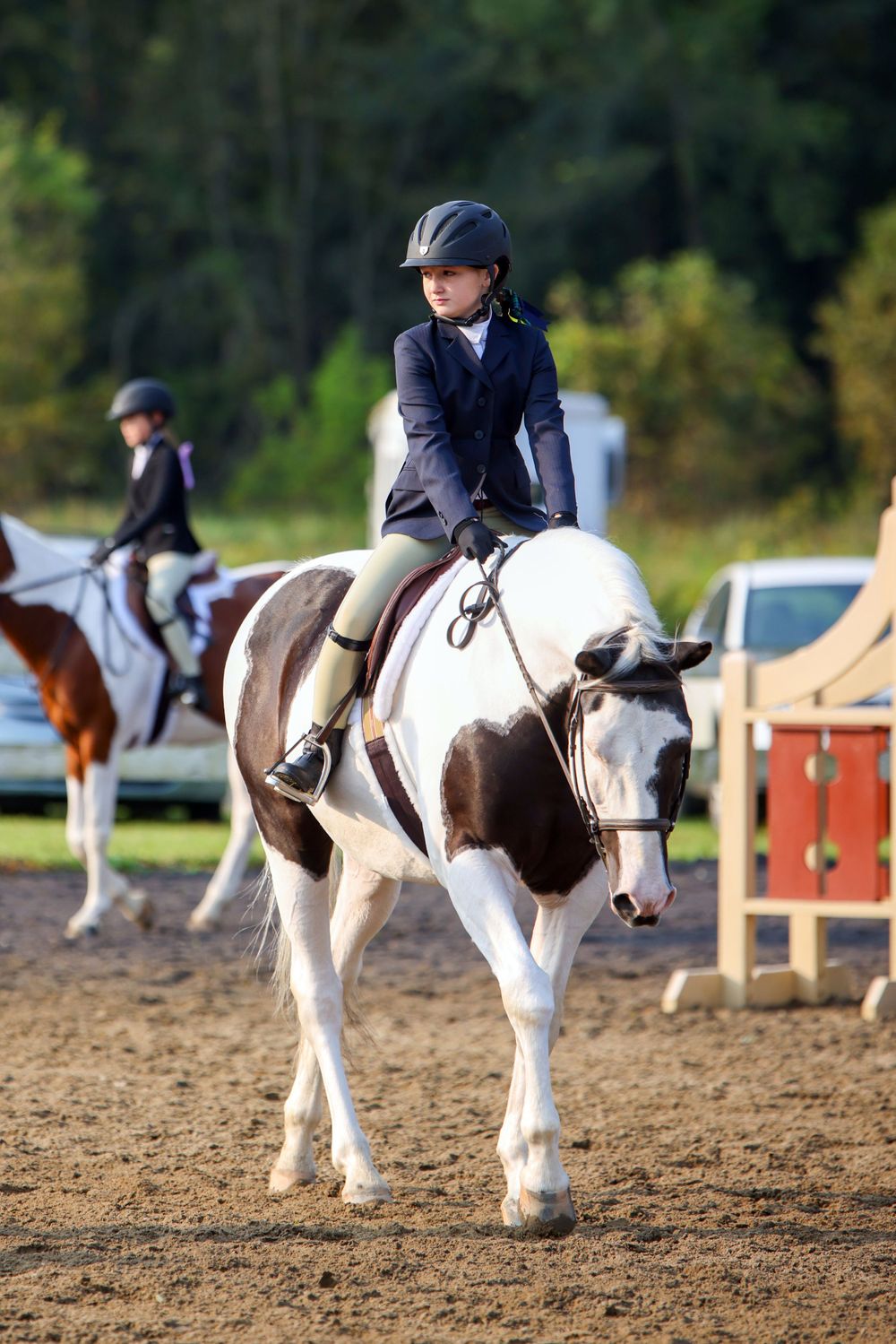 short stirrup beginner rider hunter jumper  captured by q2 photography
