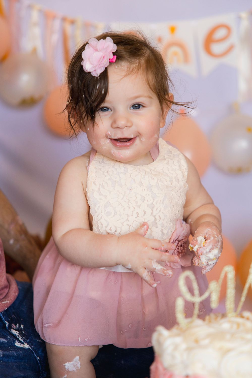 St. Louis Family Photographer Carly Scaduto Photography cake smash first birthday