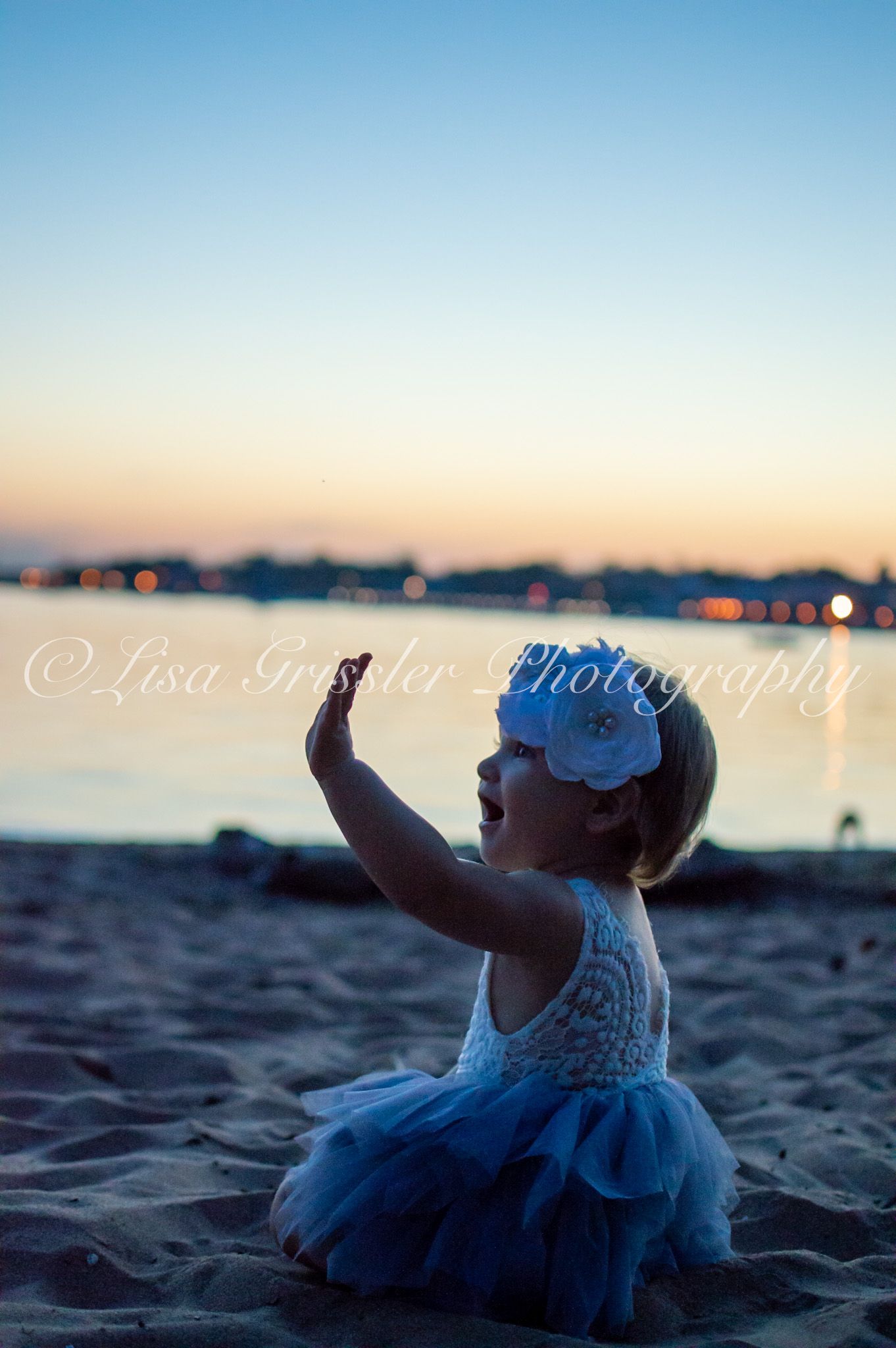 baby sunset shoot