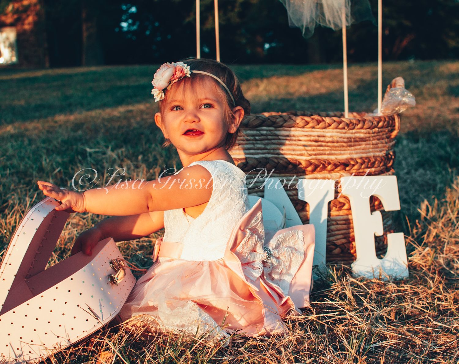 baby sunset shoot