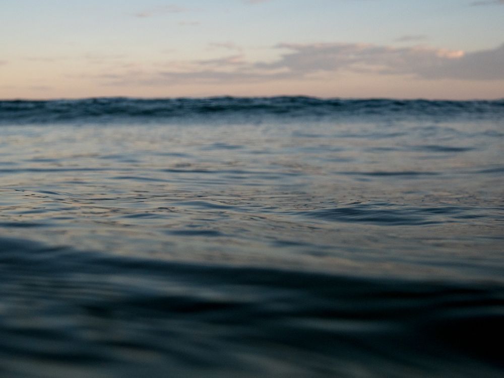 ocean photography, seascape, depth of field, Bondi Beach, Sydney, sunset, Victoria M Studio