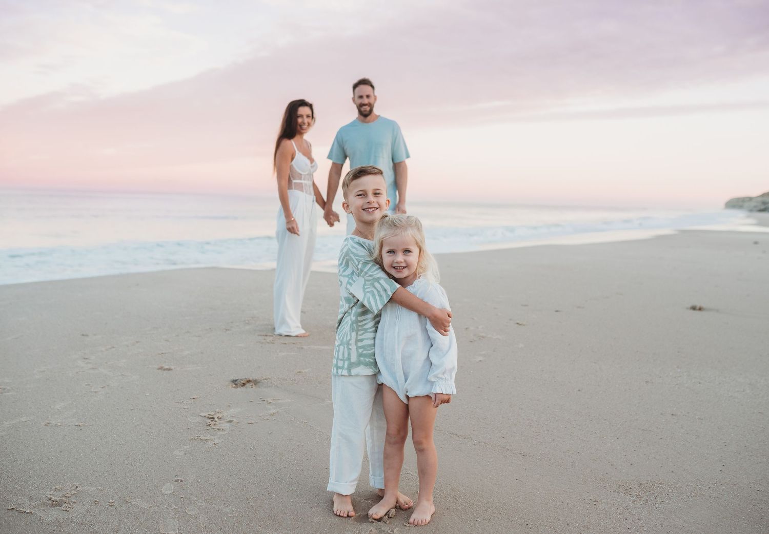 Kaitlin Neill Photography Family Sunrise Session