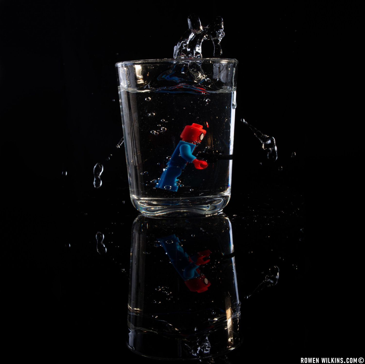 Lego spiderman splash