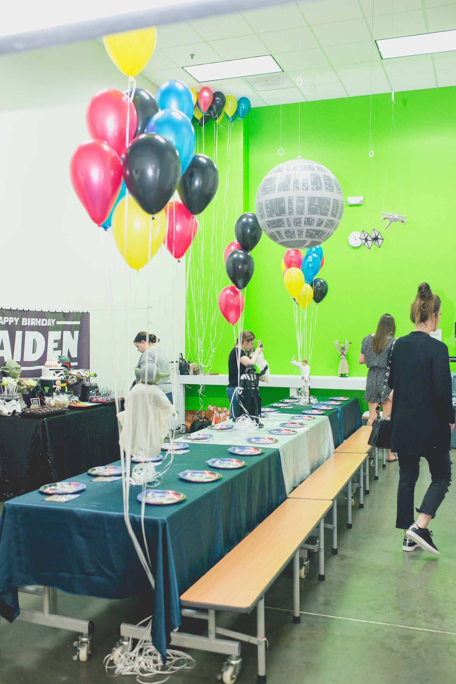 wonder wild in houston texas star wars theme birthday party