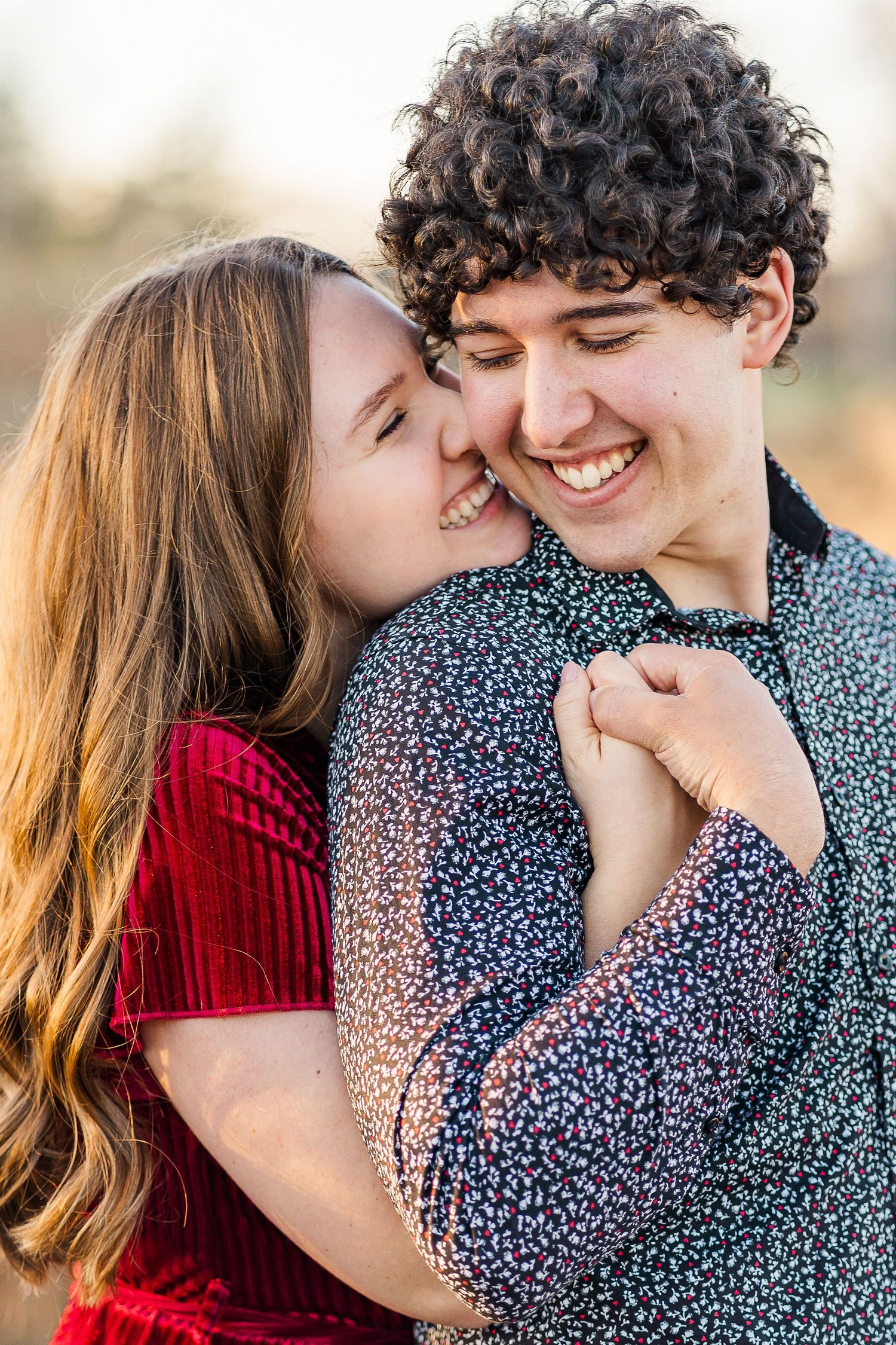 Engagement Session in Racine Wisconsin for young engaged couple married in Lannon Wisconsin. Milwaukee Photographer.