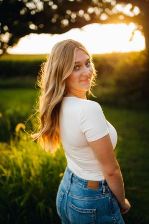 senior portrait