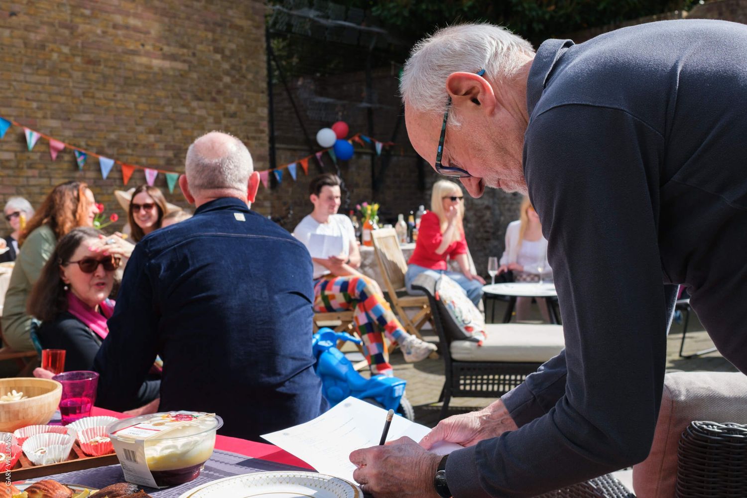 A Coronation street party in London