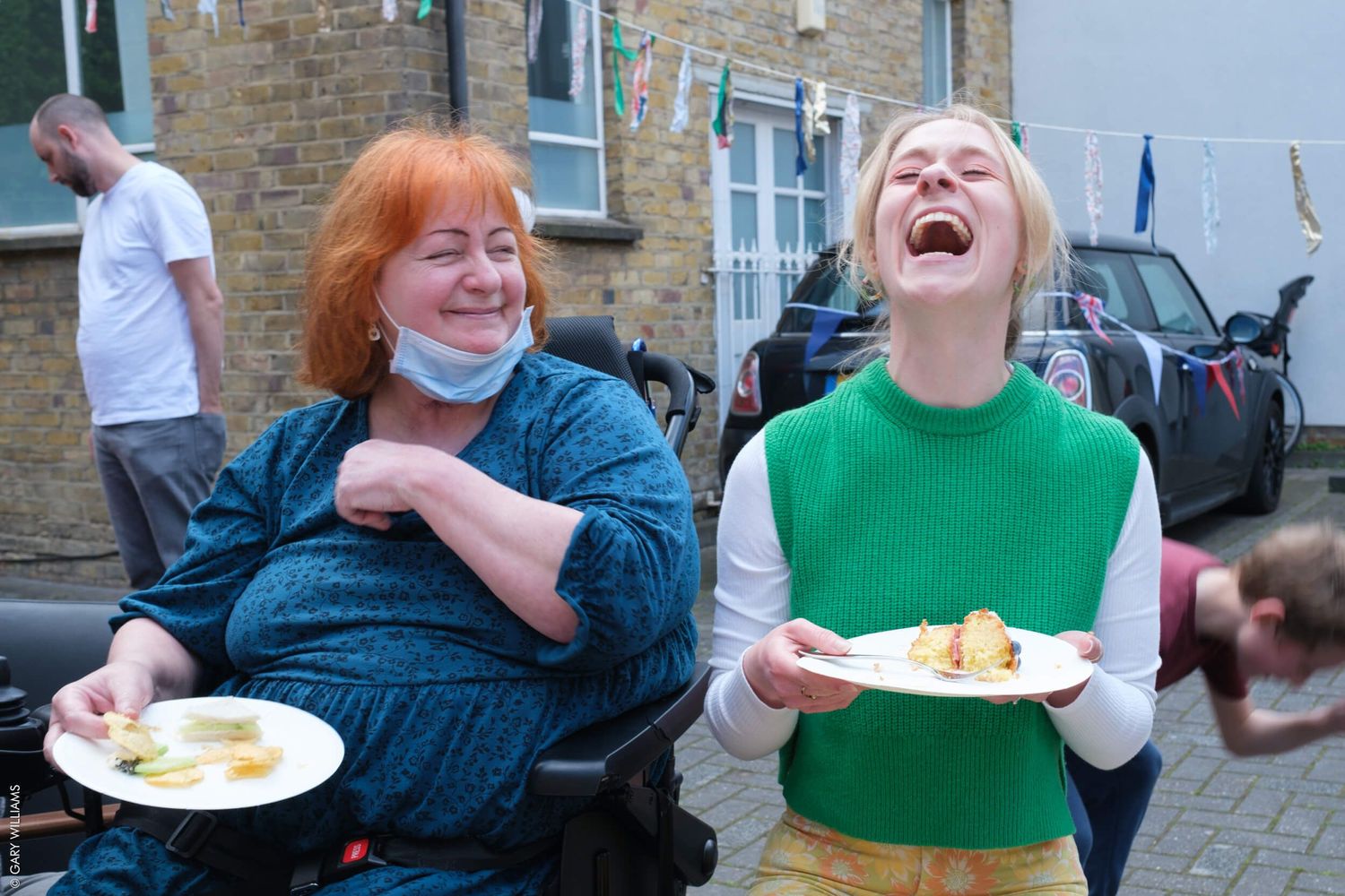 A Coronation street party in London