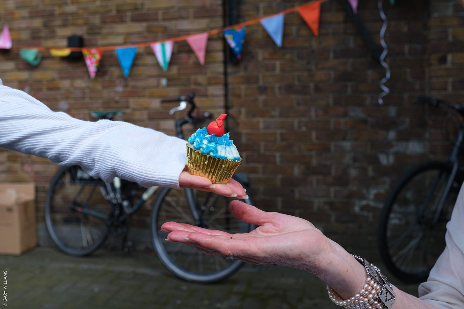 A Coronation street party in London