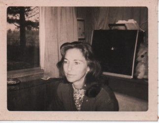 Women looking out sitting in a room