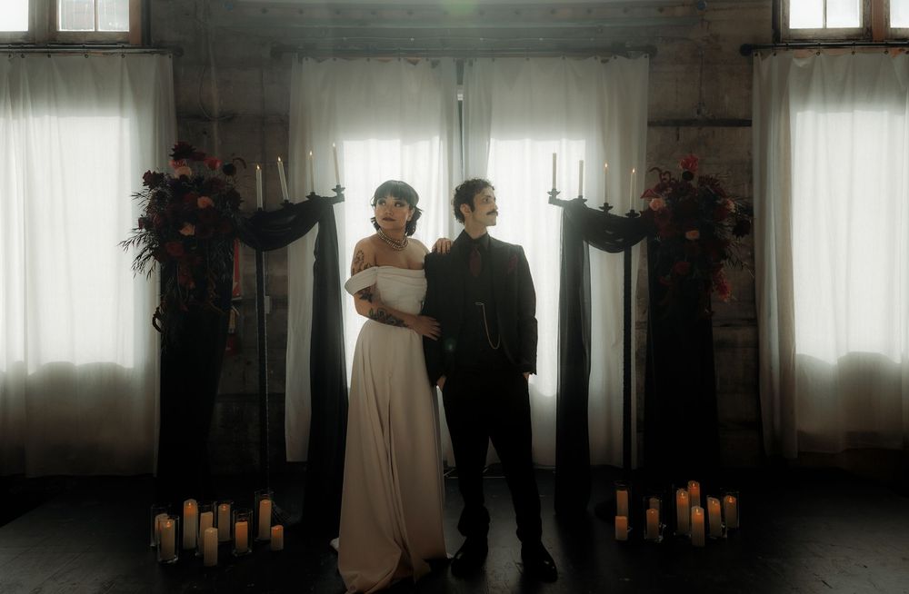 Astoria Oregon coast wedding